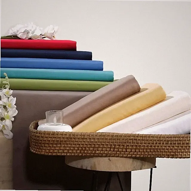 1000-1200 TC EGYPTIAN COTTON FITTED SHEET ONLY SOLID COLORS US SIZES