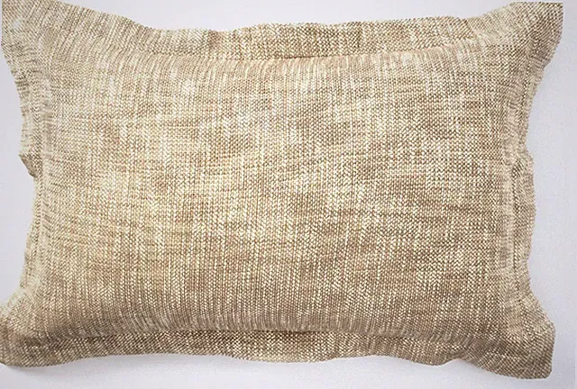 Evie Natural Color Cotton 20 x 36 Inch King Pillow Sham