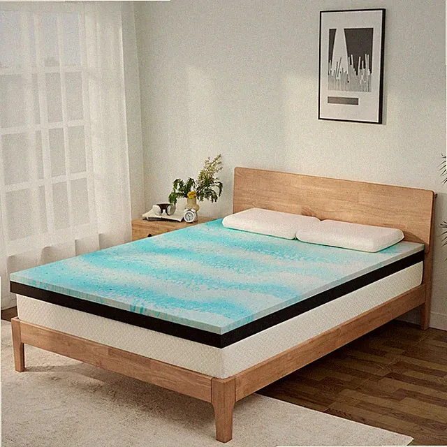 Extra Firm Mattress Topper Twin Size 3 Inch, Pain Relieving Foam Bed Topper f...