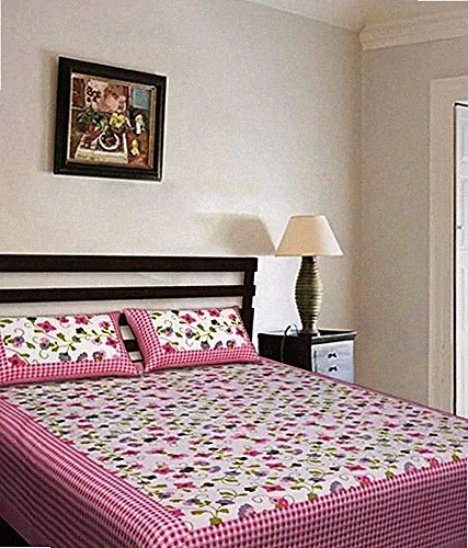 Traditional Floral Modern Indian Queen BedSheet With 2 Pillow Covers 100% Cotton